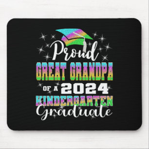 Great Grandpa Of Kindergarten Graduate 2024 Gradua Mouse Mat