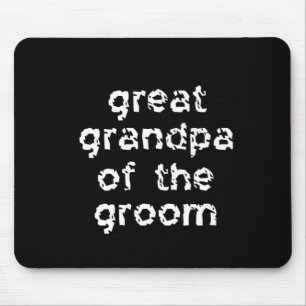 Great Grandpa of the Groom Mouse Mat