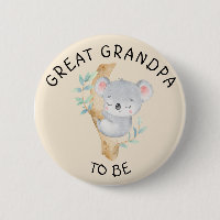 Great Grandpa To Be | Koala themed Baby Shower
