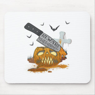 Great-grandparents Funny Halloween Party  Mouse Mat