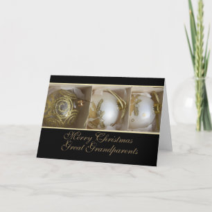 Great Grandparents Merry Christmas Holiday Card
