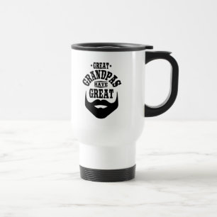 Great Grandpas Have Great Beards Travel Mug