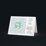Great Grandson Amazing Birthday Puzzle Maze Dog Card<br><div class="desc">Your great grandson will be celebrating his birthday soon. Why not surprise him with this fun card that he can also make as a past time helping the hungry dog reach the bones topped cake.</div>