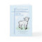 Great Grandson Custom Name and Date Baptism Blue
