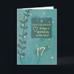 Great Grandson Religious 17th Birthday Hand Drawn Card<br><div class="desc">His every day is filled with anticipation and excitement for his coming 17th birthday. Celebrate with him and the entire family and send your great grandson this heartwarming religious birthday card to greet him on that special day.</div>