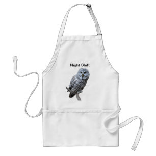 Great Gray Owl Standard Apron
