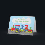 Great Great Grandson 2nd Birthday Colorful Train Card<br><div class="desc">Take your great great grandson for a ride on this brightly colored train that is heading his way to bring him birthday fun and loads of hugs and kisses for his upcoming 2nd birthday.</div>