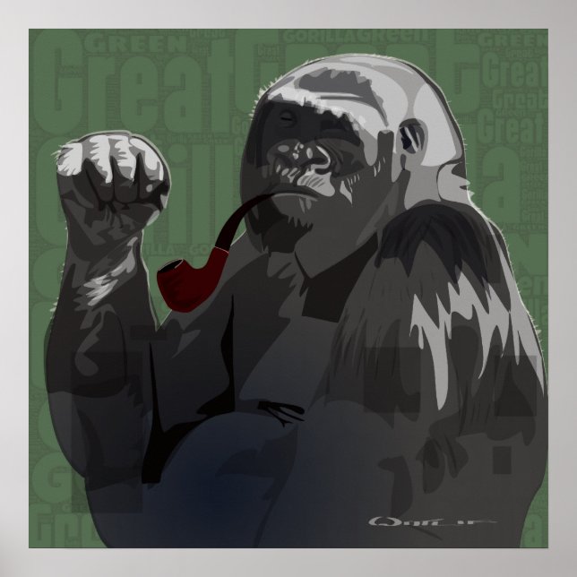 Great Green Gorilla Poster (Front)