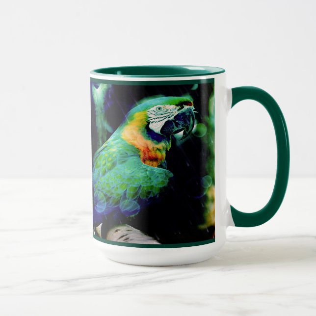Great Green Macaw at Dewlight Mug (Right)