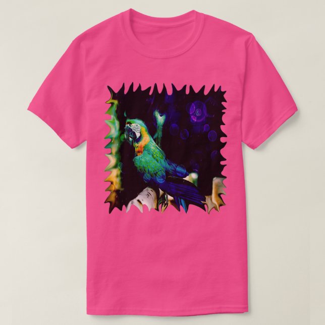 Great Green Macaw at Dewlight T-Shirt (Design Front)