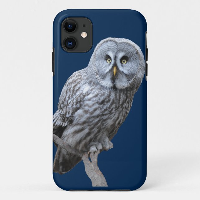 Great Grey Owl Case-Mate iPhone Case (Back)