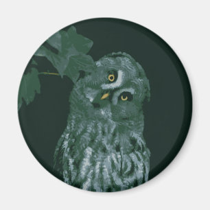 Great Grey Owl Magnet
