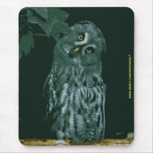 Great Grey Owl Mouse Mat