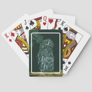 Great Grey Owl Playing Cards