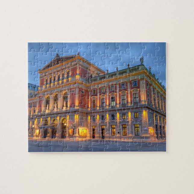 Great Hall of Wiener Musikverein, Vienna, Austria Jigsaw Puzzle (Horizontal)
