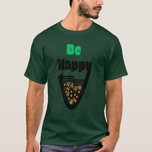 Great Happiness in Motion for Tees lover (Front)