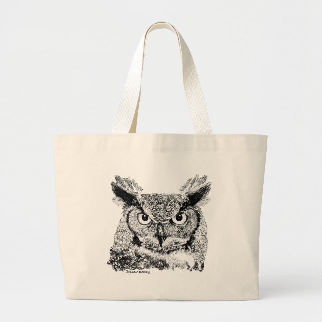 Great Horned Owl Bag (Front)