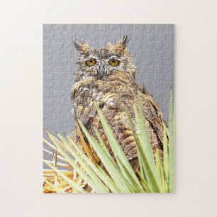 Great Horned Owl Bird of Prey Jigsaw Puzzle
