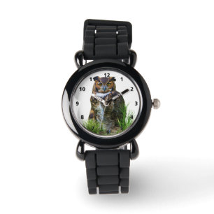 Great Horned Owl Customisable Watch
