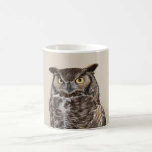 Great Horned Owl Greeting Mug