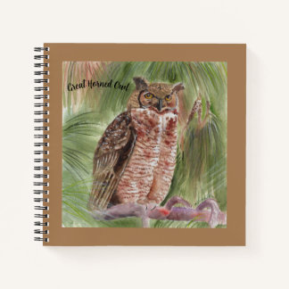 Great Horned Owl journal