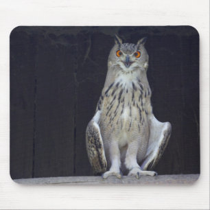 Great Horned Owl Mouse Mat