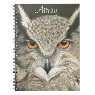 Great Horned Owl Notebook