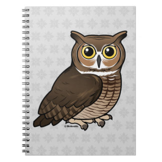 Great Horned Owl Notebook