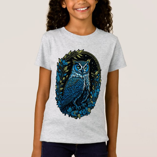 Great Horned Owl T-Shirt (Front)