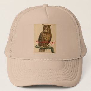 Great Horned Owl Thunder_Cove Trucker Hat