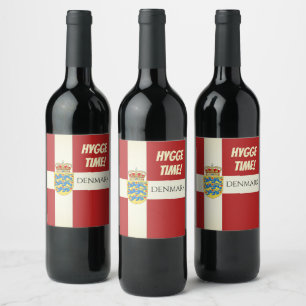 Great Hygge Time Denmark Wine Labels! Wine Label