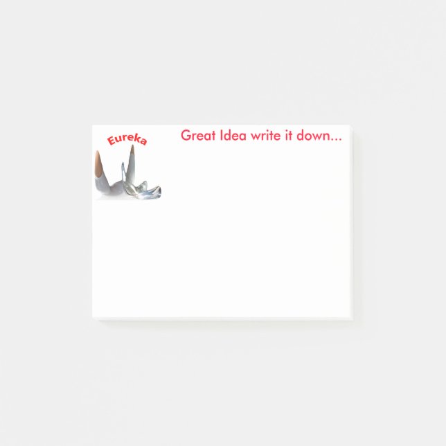Great Idea Memos' Post-it Notes (Front)