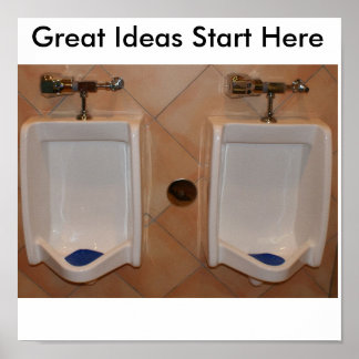 Great Ideas Start Here Poster