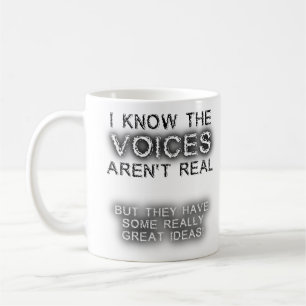 Great Ideas Voices Funny Mug Humour