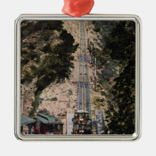 Great Incline Railway View Metal Tree Decoration