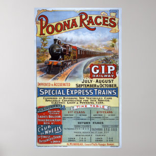 Great Indian Peninsula Railway Poster