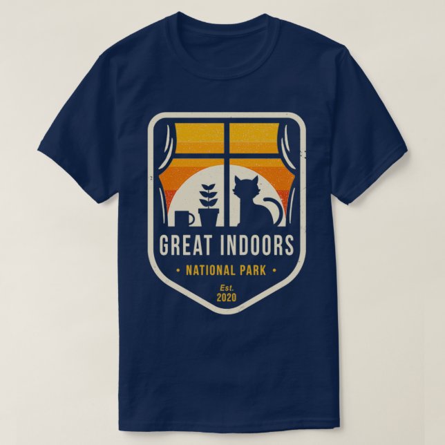Great Indoors National Park  T-Shirt (Design Front)