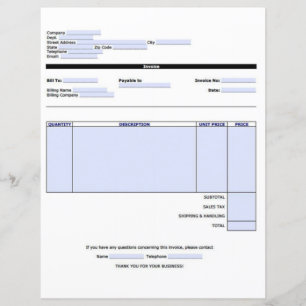 Great invoice template