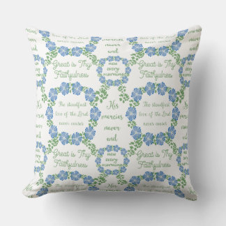 Great is Thy Faithfulness Cushion