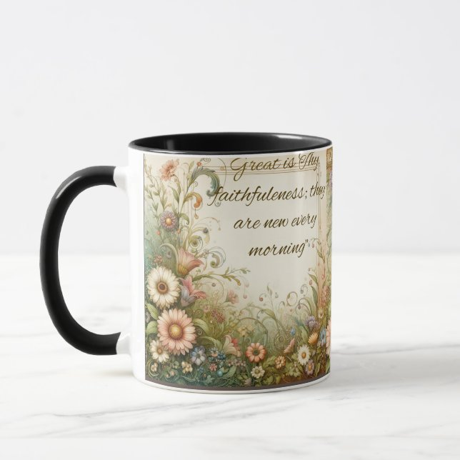 Great is thy faithfulness mug (Left)