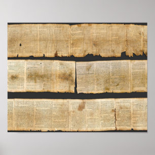 Great Isaiah Scroll Dead Sea Scrolls 1QIsaa Poster
