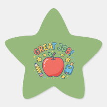 Great Job! Classroom Reward Sticker