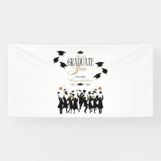 Great Job, Graduate! Time to Celebrate Party 4x8 Banner