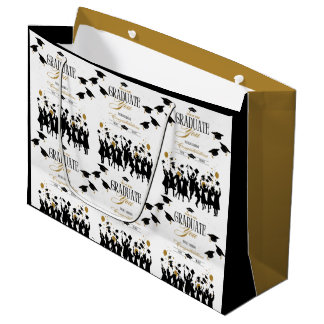 Great Job, Graduate! Time to Celebrate Party Large Gift Bag