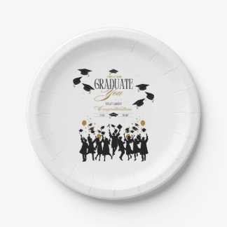 Great Job, Graduate! Time to Celebrate Party Paper Plate