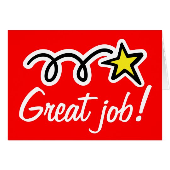 Good Luck In Your New Job Greeting Card New Job Zazzle.co.uk