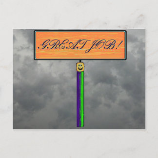 GREAT JOB! Post Card