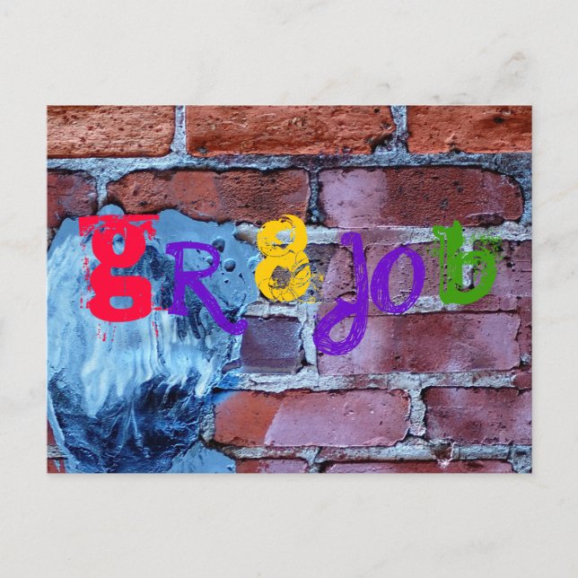 great job postcard (Front)