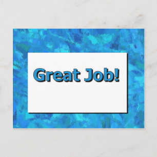 Great Job! Postcard