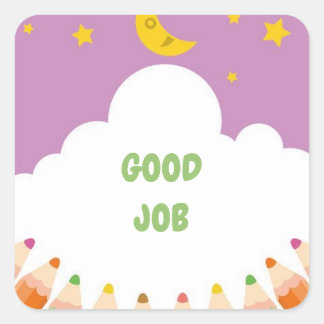 Great Job School Sticker